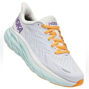 Hoka Women's Clifton 8 Running Shoes (Blanc de blanc)